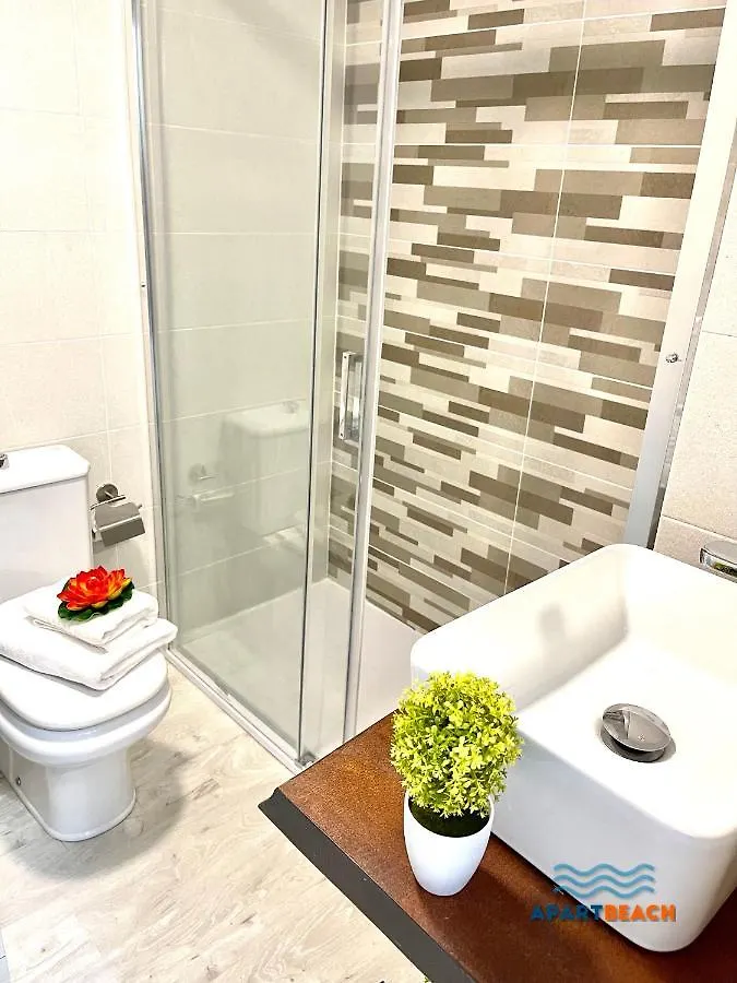 Apartbeach Font De Mar 5º Clima Piscina Y Vista Playa Салоу Апартаменты