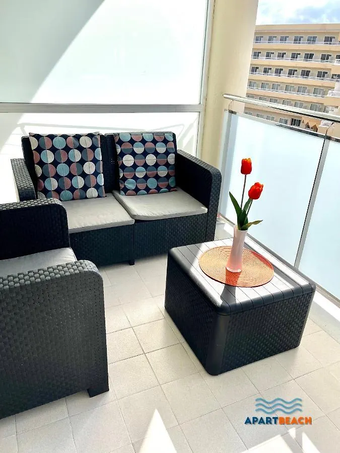 Апартаменты Apartbeach Font De Mar 5º Clima Piscina Y Vista Playa Салоу