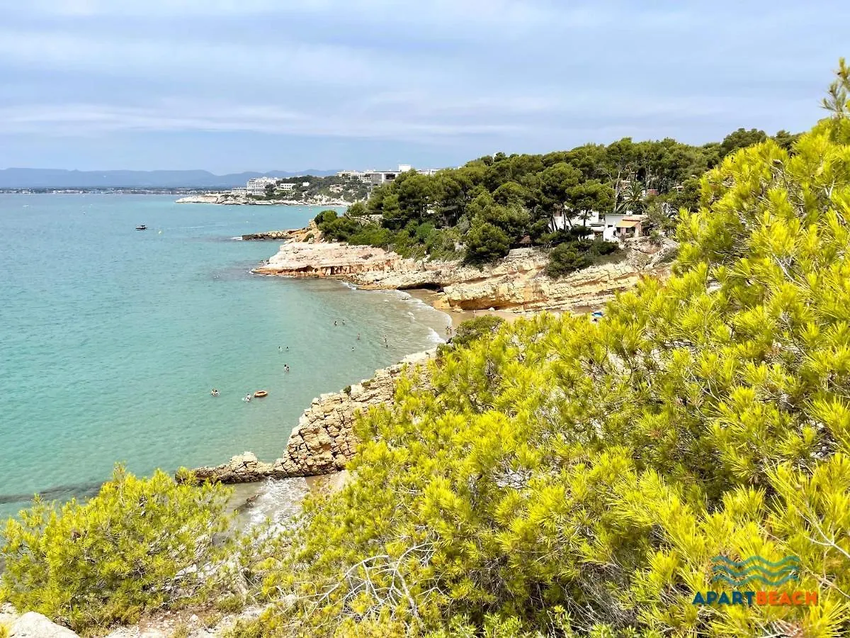 Apartbeach Font De Mar 5º Clima Piscina Y Vista Playa Салоу Апартаменты