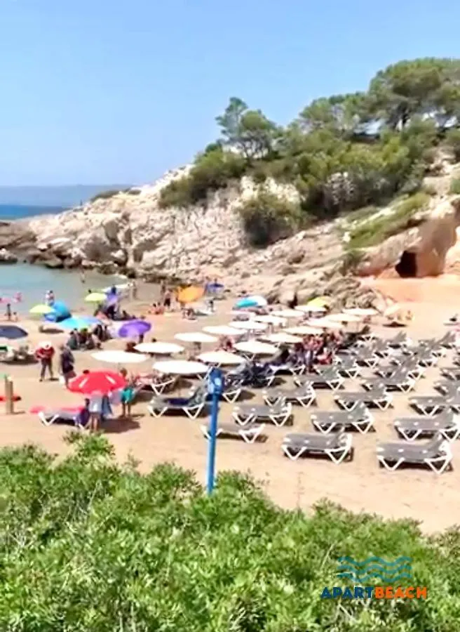 Apartbeach Font De Mar 5º Clima Piscina Y Vista Playa Салоу 0*,